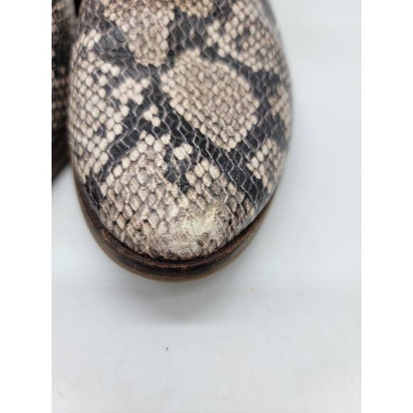 Dolce Vita Karsen Bootie Faux Snakeskin Ankle Boots Multicolor Size 8.5 - Picture 4 of 10